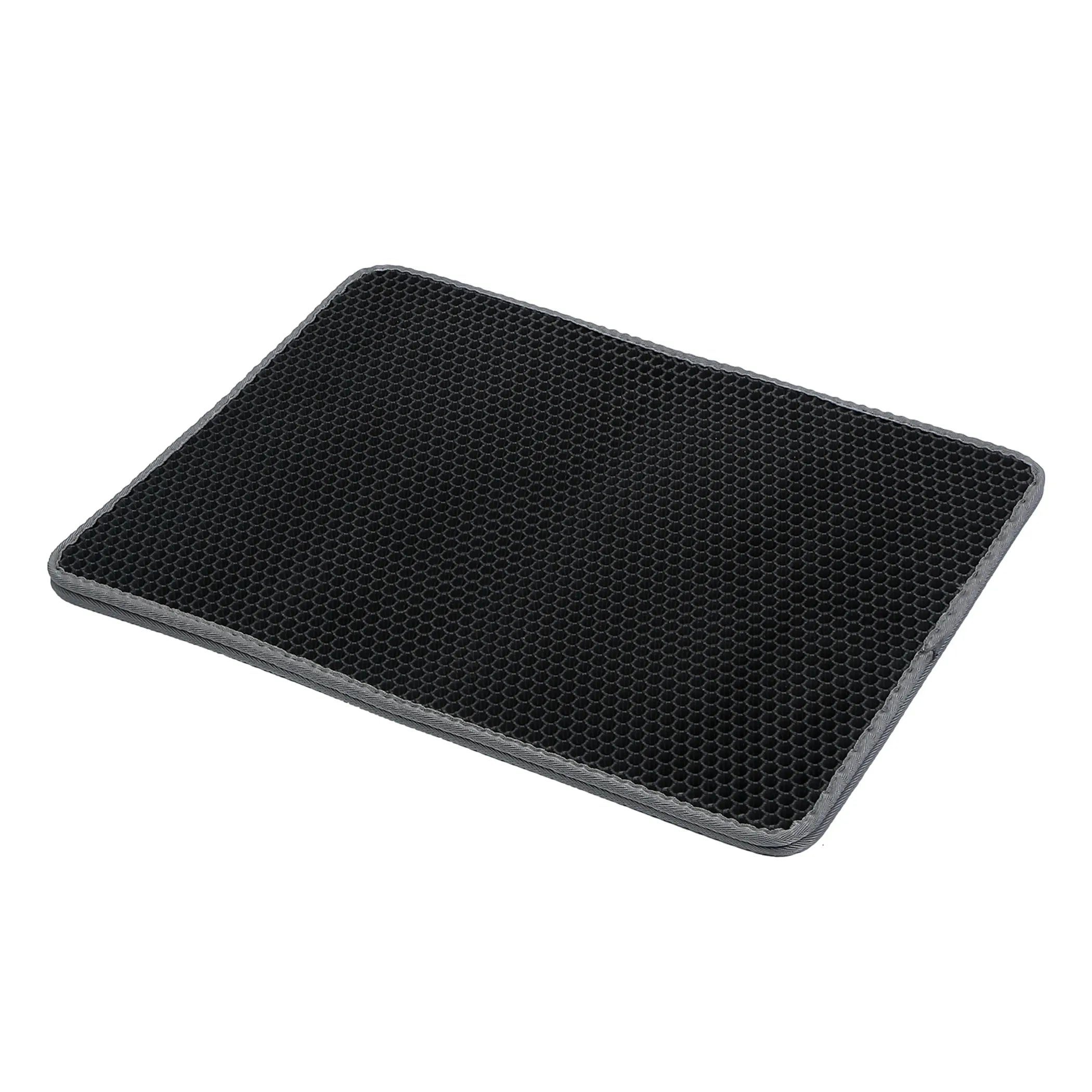 Cat Litter Mat EVA Honeycomb Double Layer Kitty