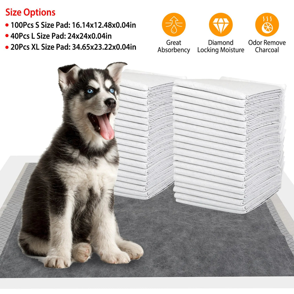 40Pcs Dog Pee Training Pads