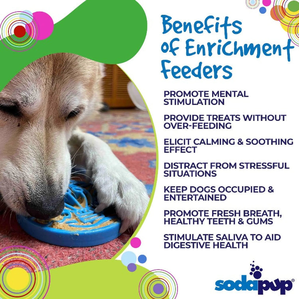 Air Nylon eCoin Lick Mat for Dogs - Durable Enrichment Toy