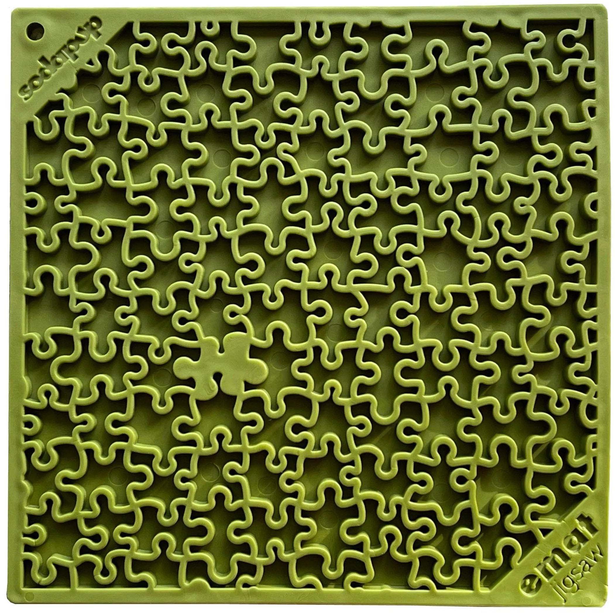 Jigsaw Puzzle eMat - Enrichment Lick Mat for Dogs and Cats
