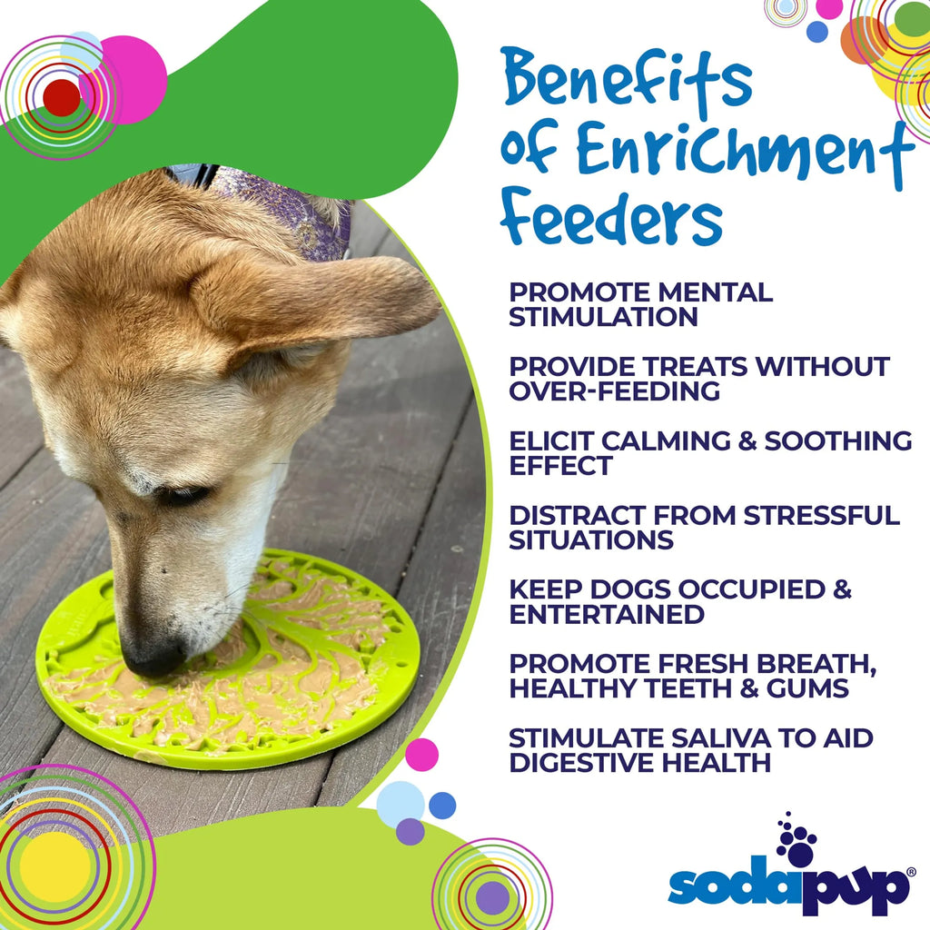 Tree of Life eMat - Enrichment Lick Mat For Dogs and Cats