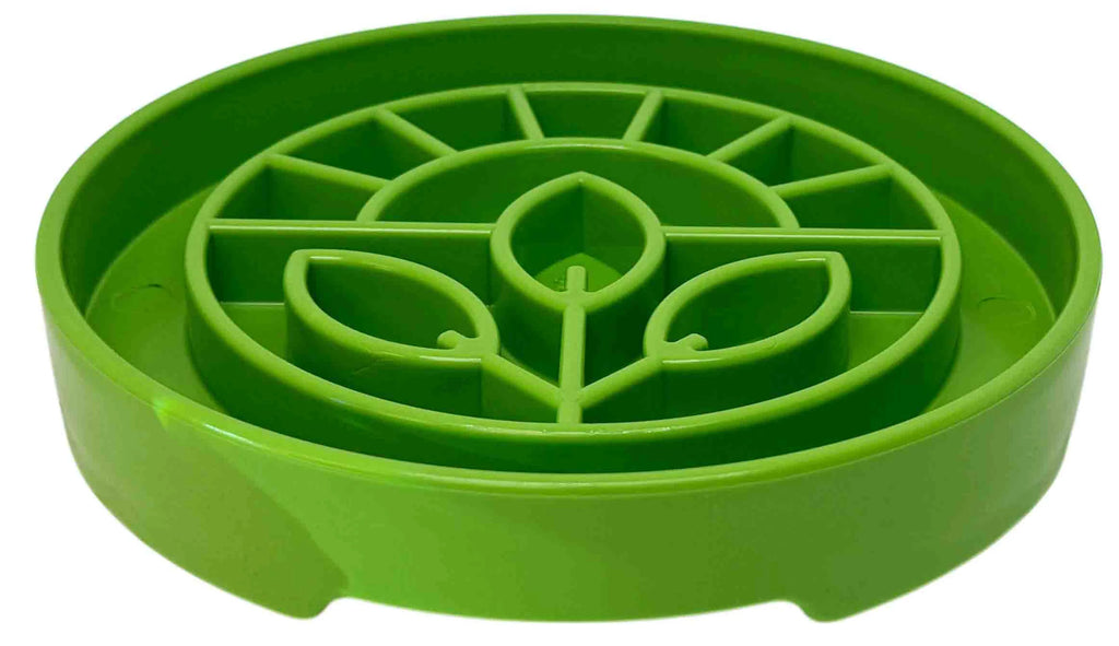 Garden Design eTray - Shallow Slow Feeder Dog Bowl for Enrichment